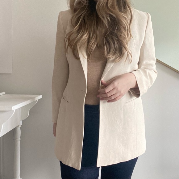 Emanuel Ungaro Vintage cream blazer - Picture 1 of 7